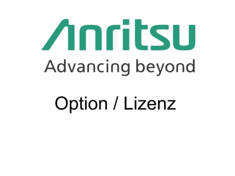 Anritsu MG36221A Optionen/Lizenzen