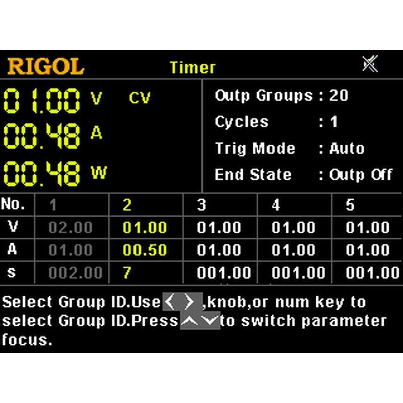 Rigol TIMER-DP700